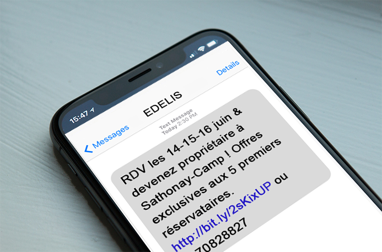 Présentation campagne sms MarketingConnect